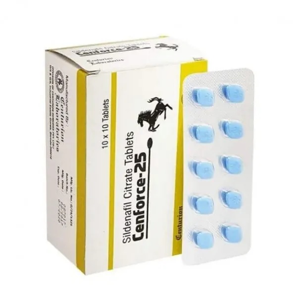 Cenforce 25 Mg : Sildenafil 25 Mg Pills Review, Uses, Dosage