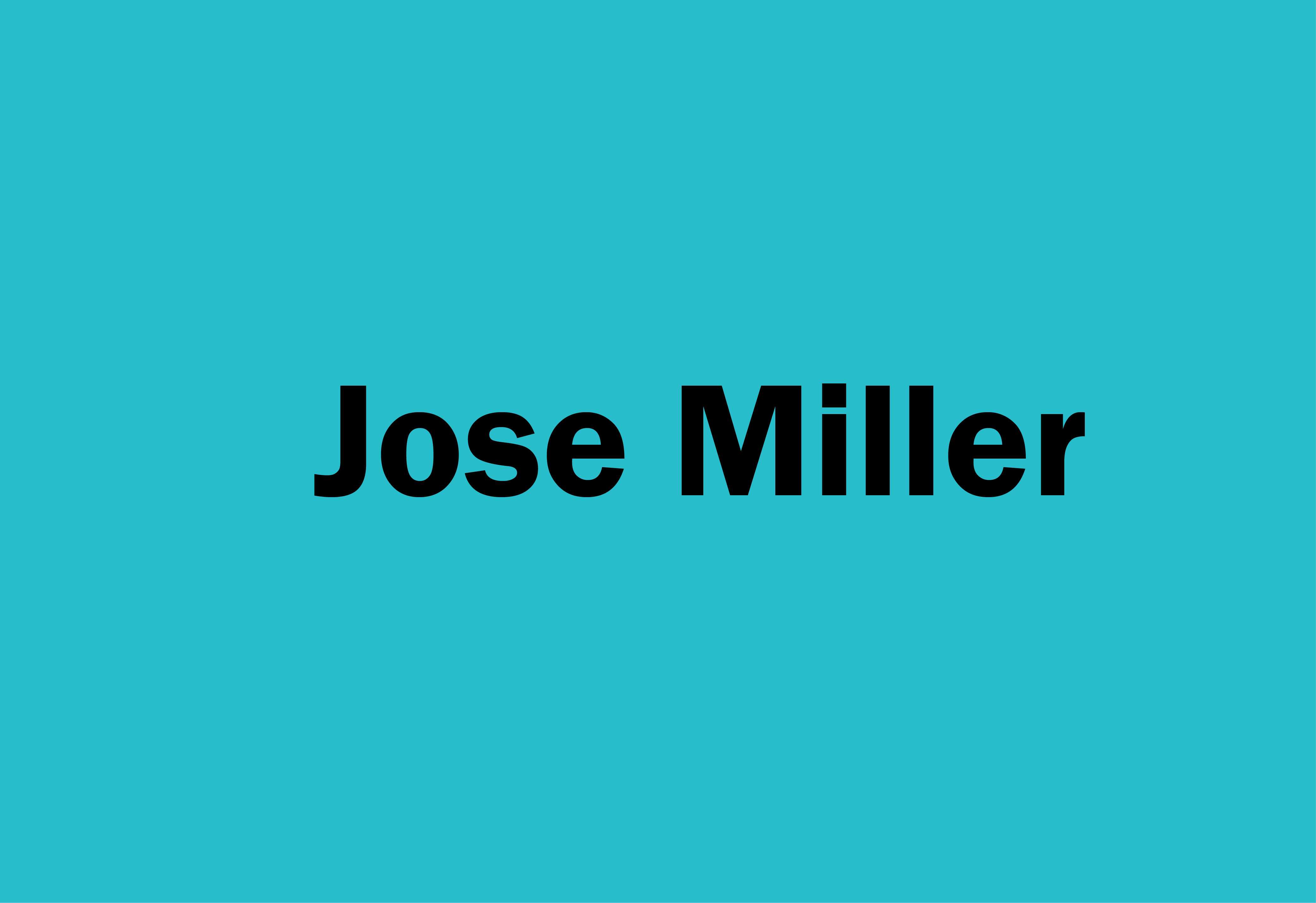 Jose Miller Profile Picture