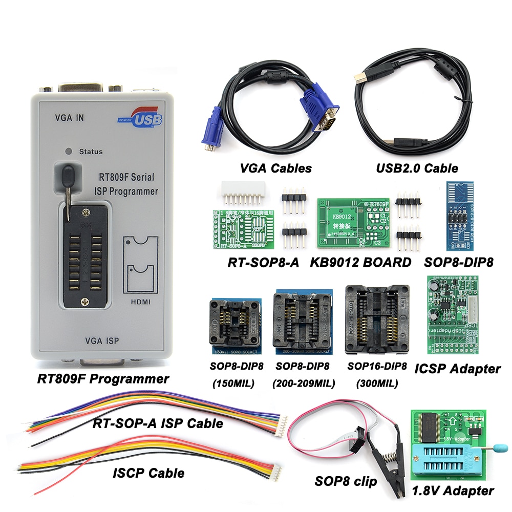 RT809F Programmer Software latest Version free download