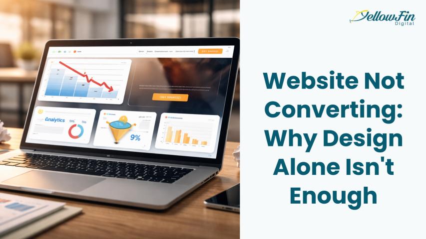 Website Not Converting: Why Design Alone Isn't Enough - PromoteProject | Startup Growth Platform